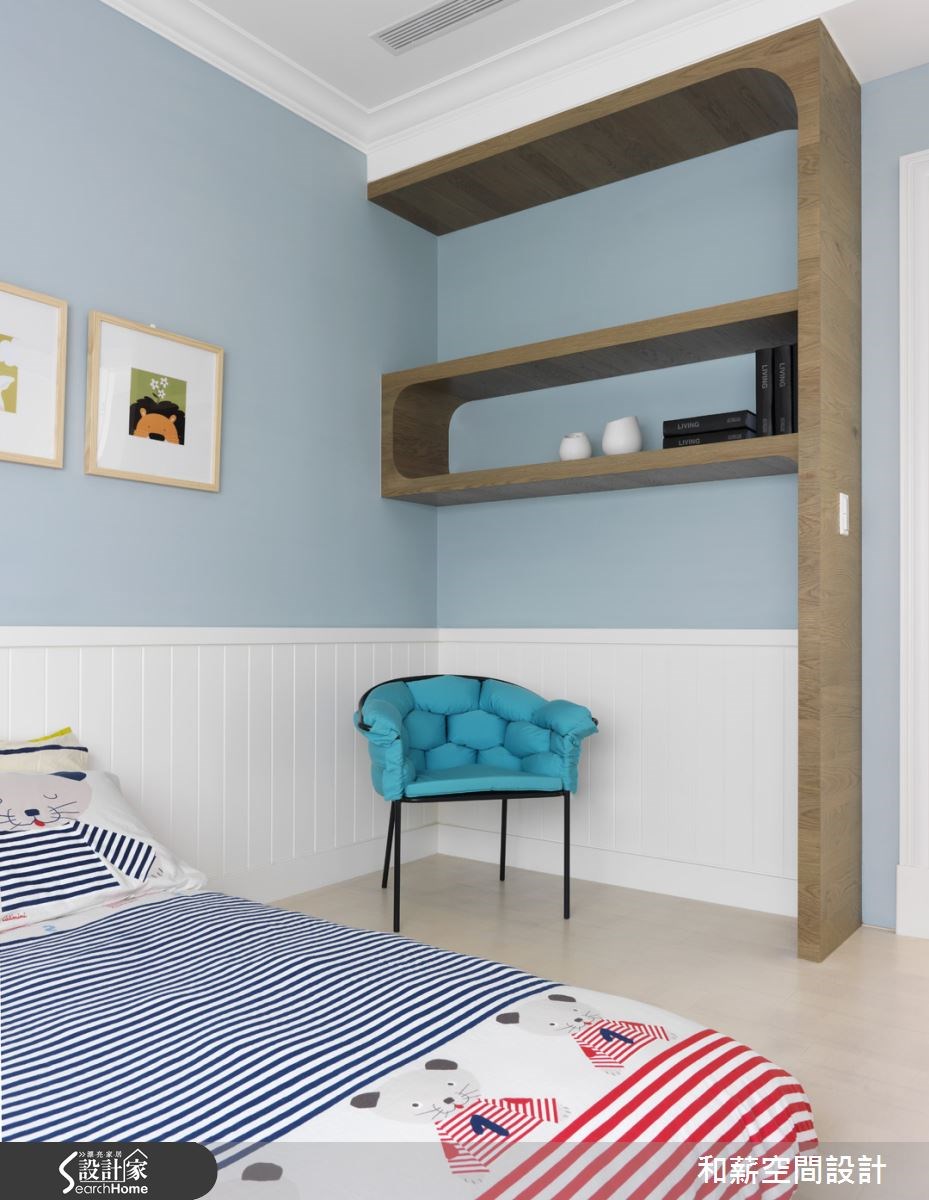 46坪新成屋(5年以下)＿混搭風臥室案例圖片＿和薪室內裝修設計有限公司＿和薪_07之14