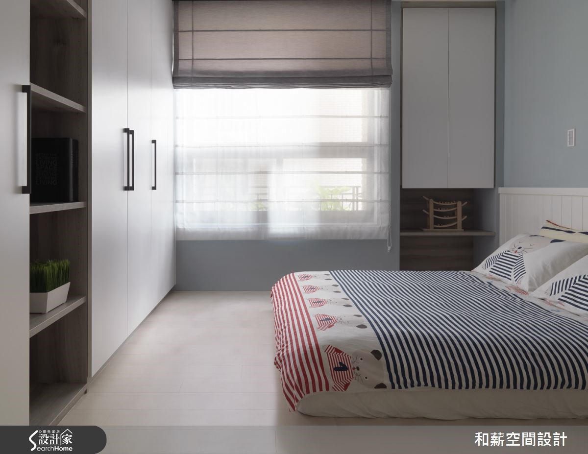 46坪新成屋(5年以下)＿混搭風臥室案例圖片＿和薪室內裝修設計有限公司＿和薪_07之15