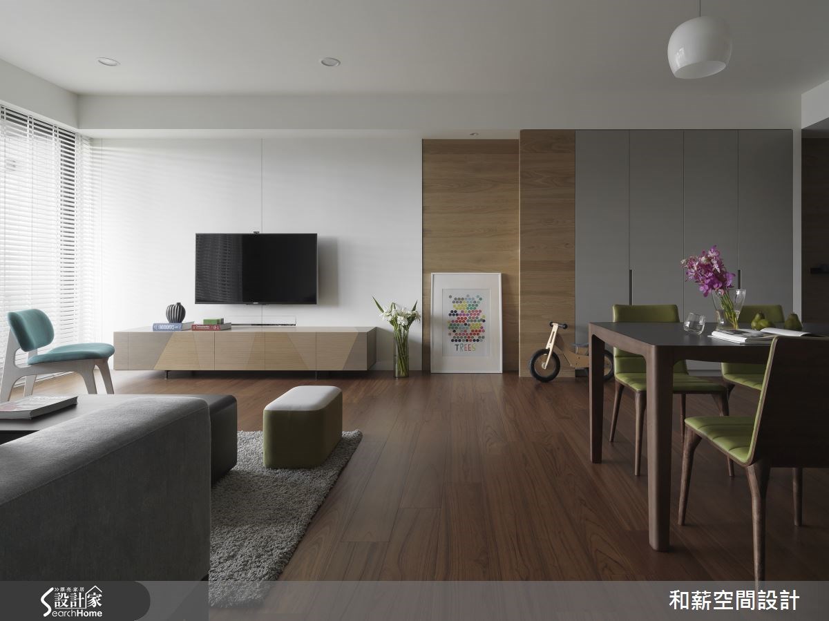 42坪新成屋(5年以下)＿混搭風客廳案例圖片＿和薪室內裝修設計有限公司＿和薪_08之1