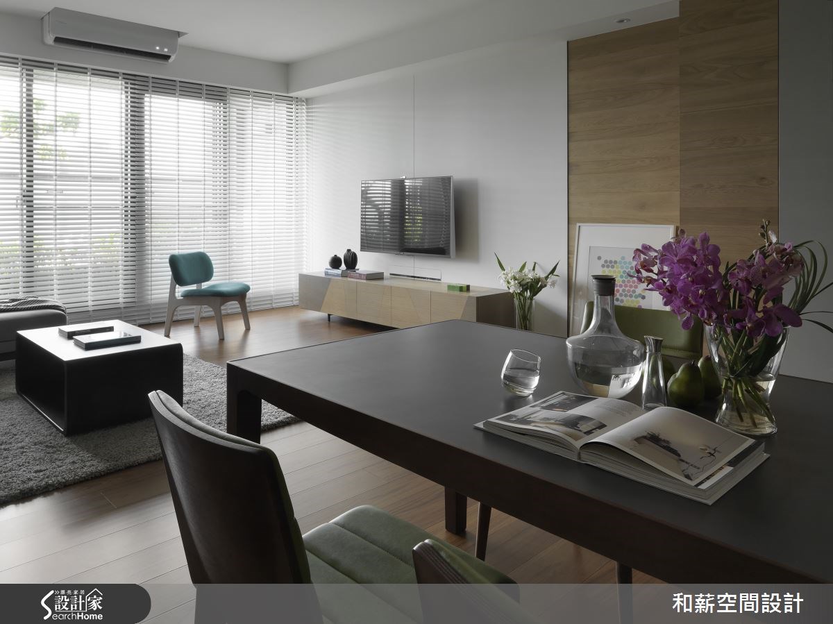 42坪新成屋(5年以下)＿混搭風客廳餐廳案例圖片＿和薪室內裝修設計有限公司＿和薪_08之2