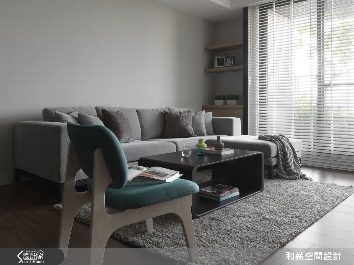 42坪新成屋(5年以下)＿混搭風客廳案例圖片＿和薪室內裝修設計有限公司＿和薪_08之4