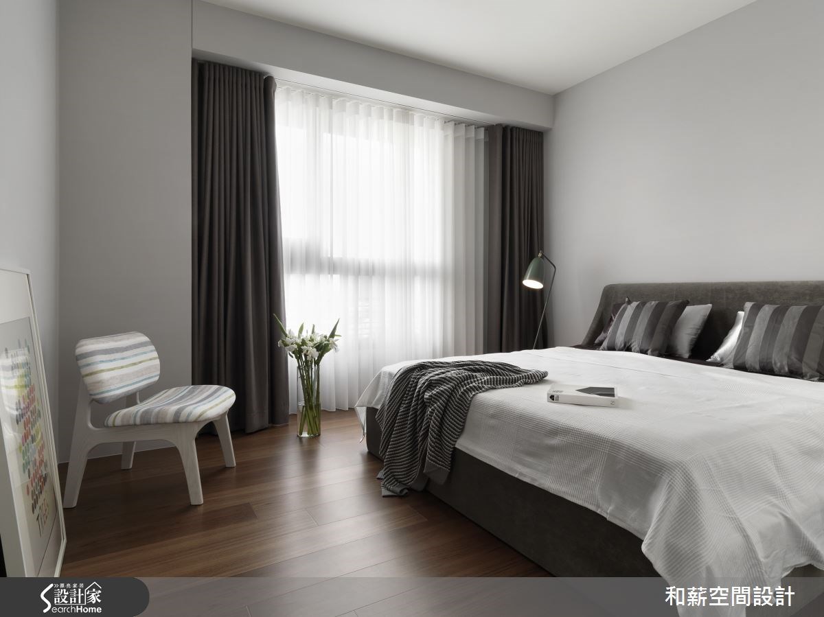 42坪新成屋(5年以下)＿混搭風臥室案例圖片＿和薪室內裝修設計有限公司＿和薪_08之7