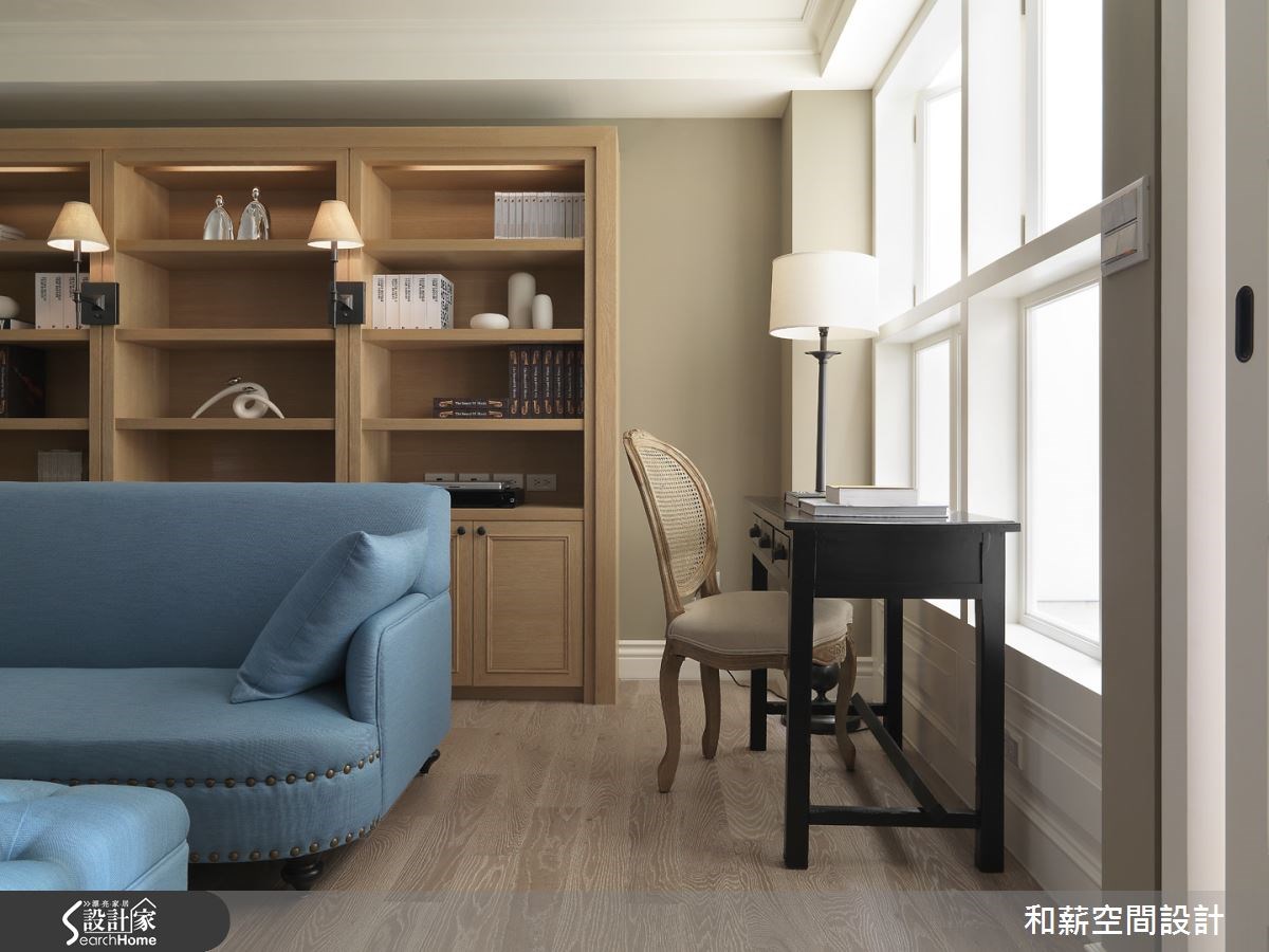 88坪老屋(16~30年)＿混搭風書房案例圖片＿和薪室內裝修設計有限公司＿和薪_09之12