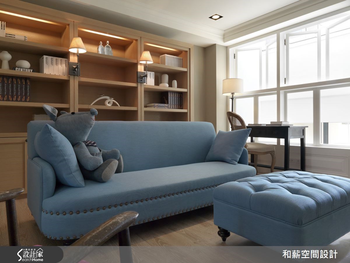 88坪老屋(16~30年)＿混搭風書房案例圖片＿和薪室內裝修設計有限公司＿和薪_09之13