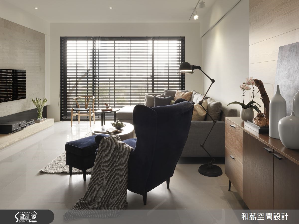 35坪新成屋(5年以下)＿混搭風客廳案例圖片＿和薪室內裝修設計有限公司＿和薪_11之6