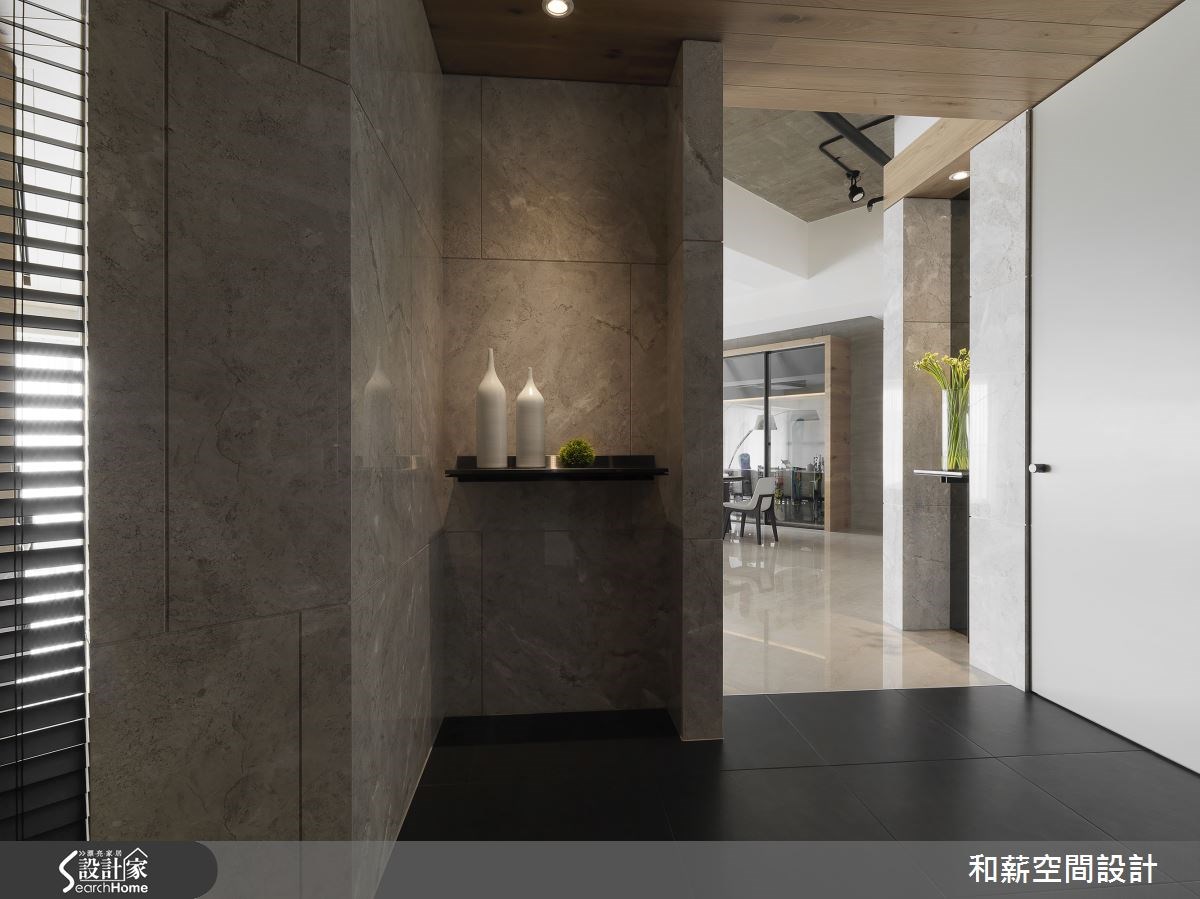 88坪新成屋(5年以下)＿混搭風玄關案例圖片＿和薪室內裝修設計有限公司＿和薪_12之1