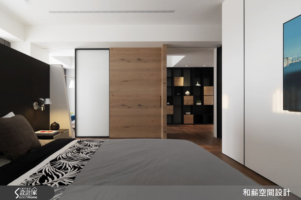 88坪新成屋(5年以下)＿混搭風臥室案例圖片＿和薪室內裝修設計有限公司＿和薪_12之15
