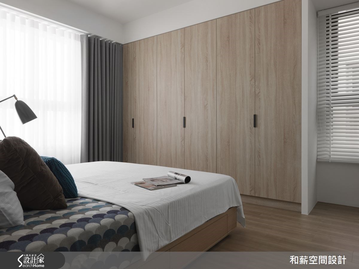 25坪新成屋(5年以下)＿混搭風臥室案例圖片＿和薪室內裝修設計有限公司＿和薪_13之7