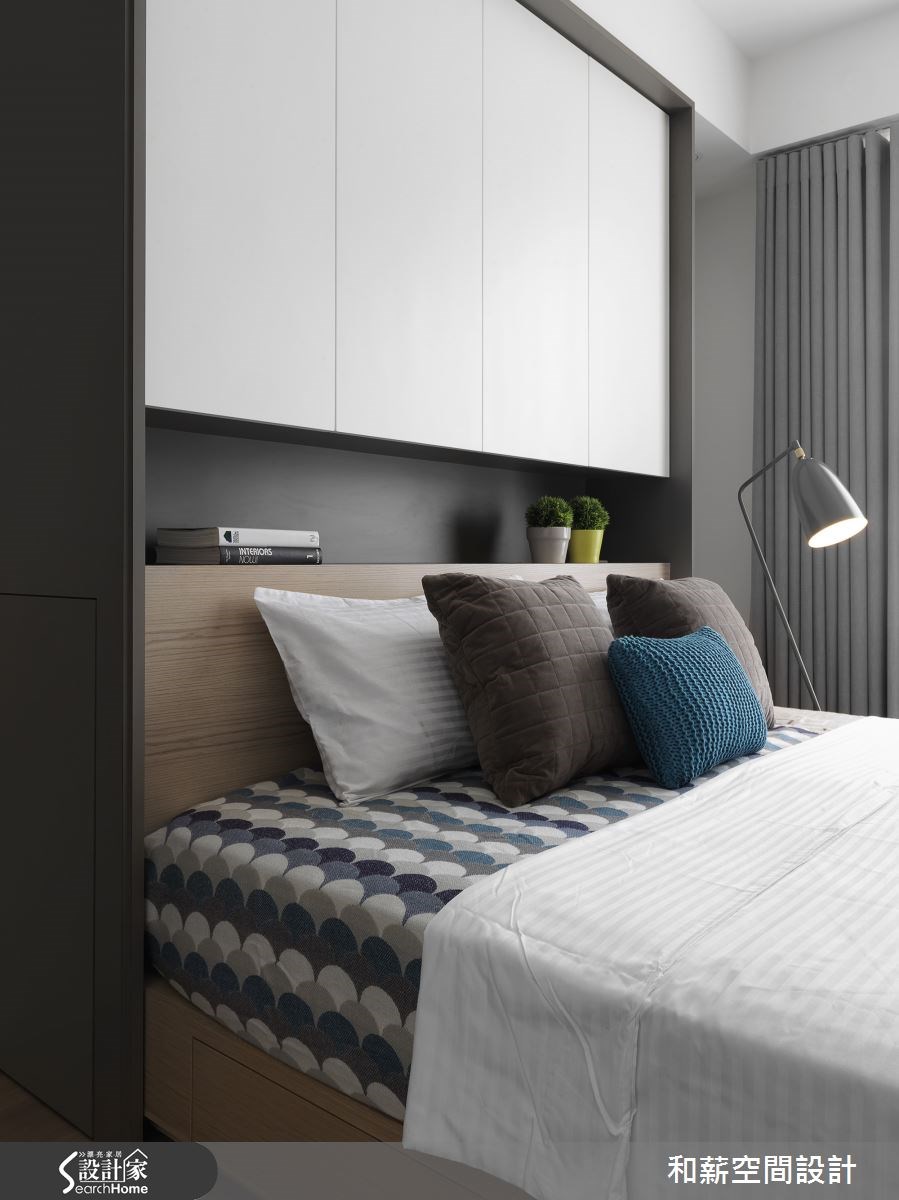 25坪新成屋(5年以下)＿混搭風臥室案例圖片＿和薪室內裝修設計有限公司＿和薪_13之8