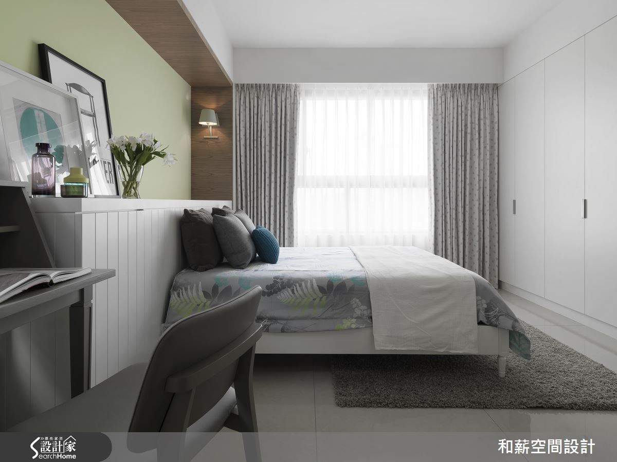25坪新成屋(5年以下)＿混搭風臥室案例圖片＿和薪室內裝修設計有限公司＿和薪_14之9