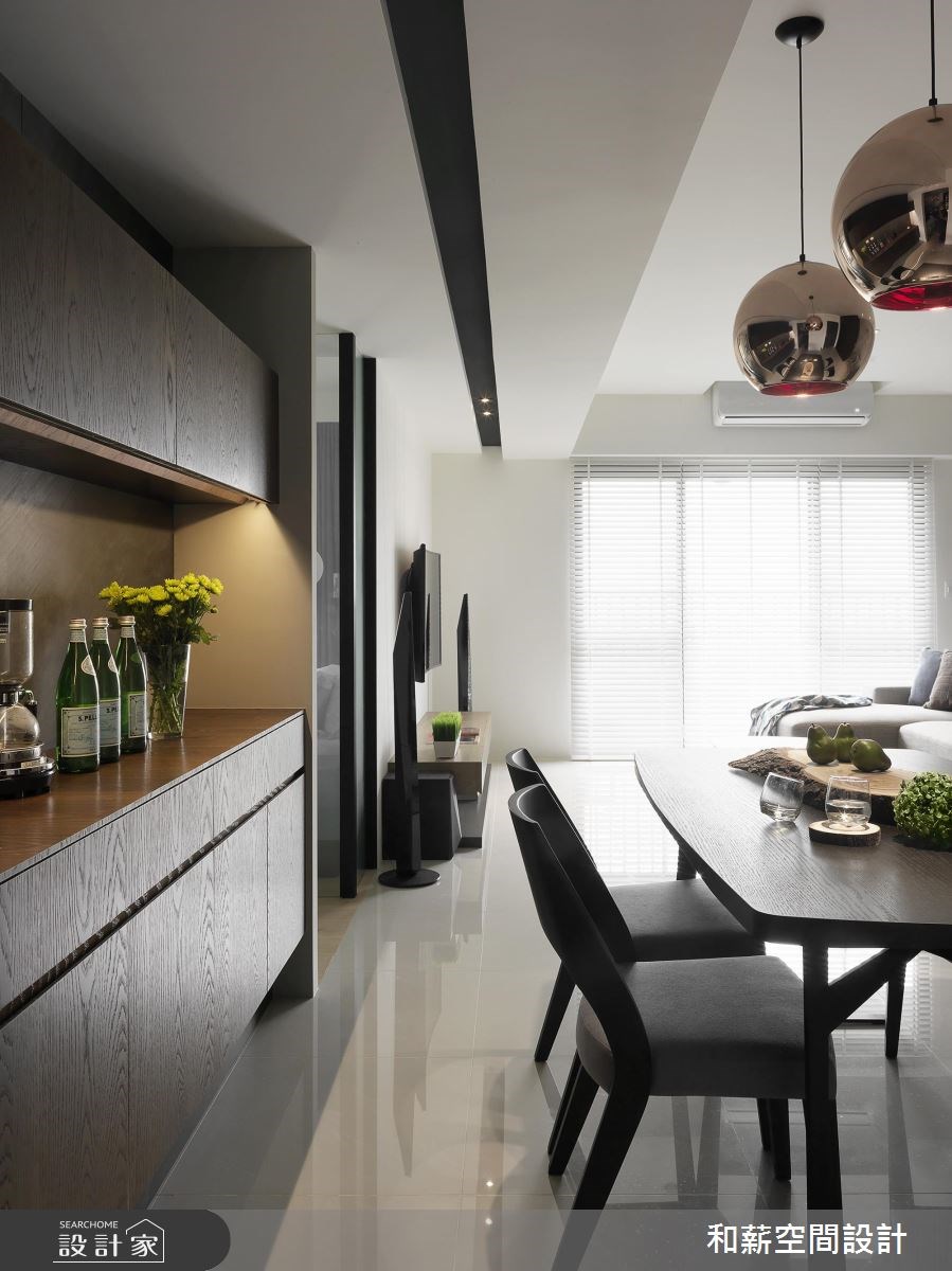 24坪預售屋＿混搭風餐廳案例圖片＿和薪室內裝修設計有限公司＿和薪_17之3