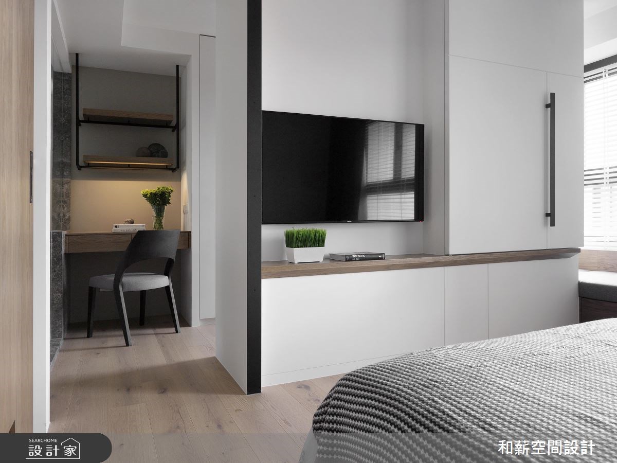 24坪預售屋＿混搭風臥室案例圖片＿和薪室內裝修設計有限公司＿和薪_17之9