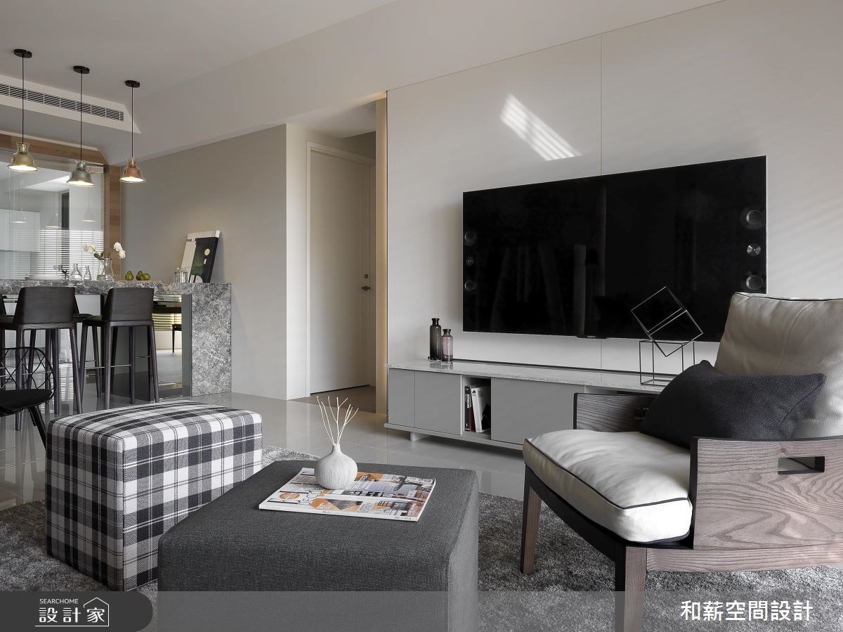 35坪新成屋(5年以下)＿現代風客廳案例圖片＿和薪室內裝修設計有限公司＿和薪_18之6