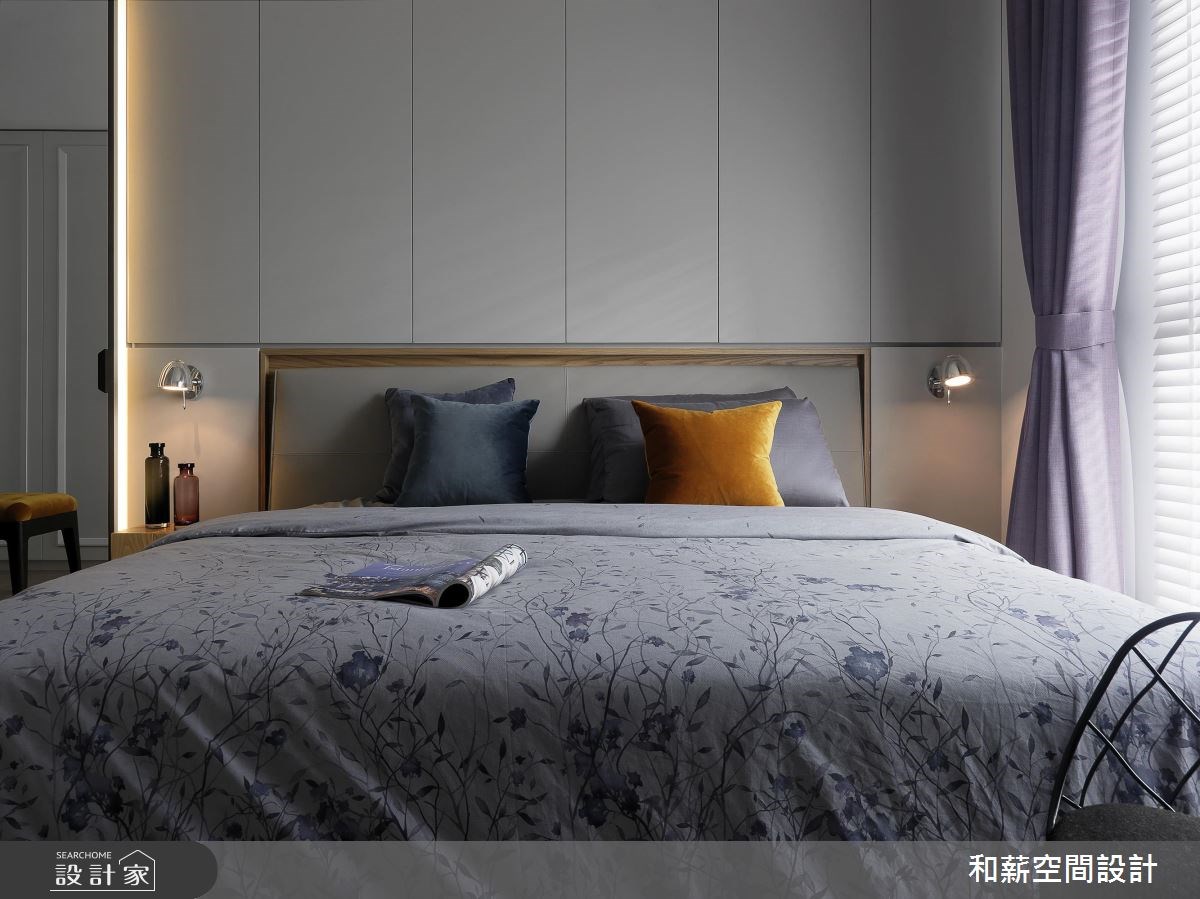 35坪新成屋(5年以下)＿現代風臥室案例圖片＿和薪室內裝修設計有限公司＿和薪_18之12