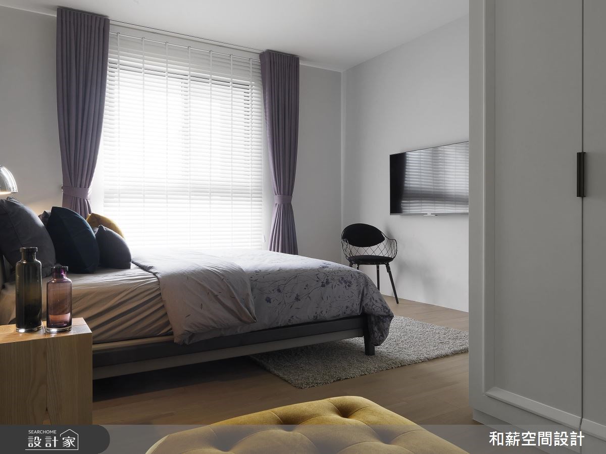 35坪新成屋(5年以下)＿現代風臥室案例圖片＿和薪室內裝修設計有限公司＿和薪_18之15