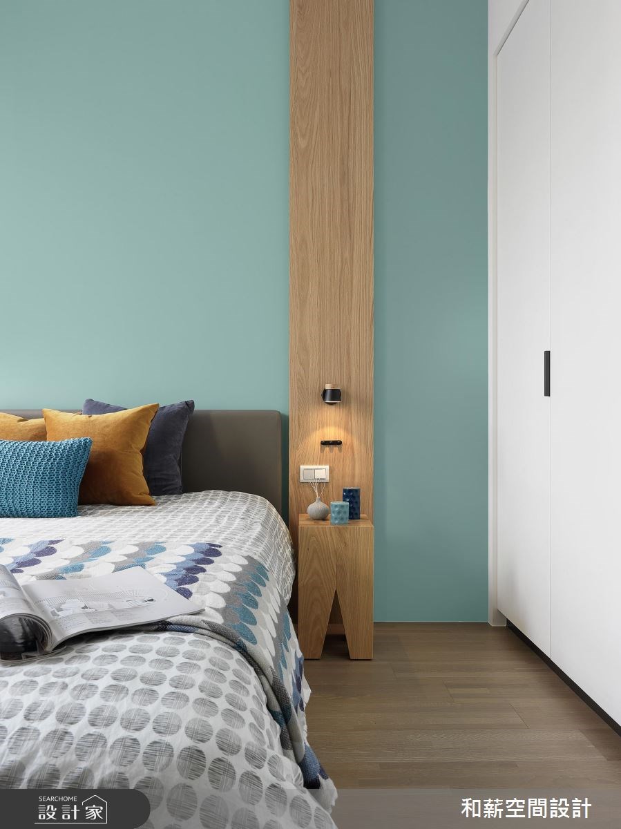 35坪新成屋(5年以下)＿現代風臥室案例圖片＿和薪室內裝修設計有限公司＿和薪_18之16