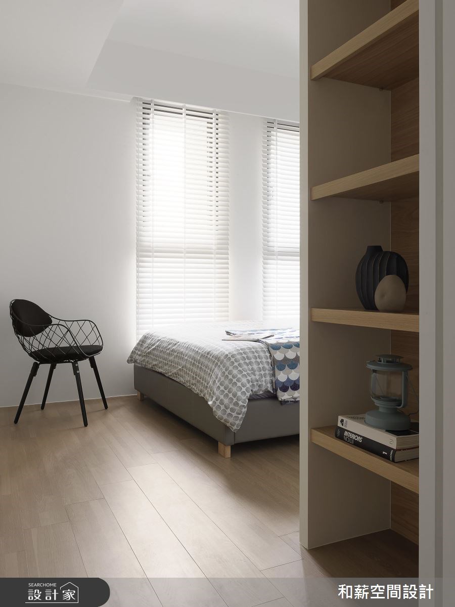 35坪新成屋(5年以下)＿現代風臥室案例圖片＿和薪室內裝修設計有限公司＿和薪_18之18