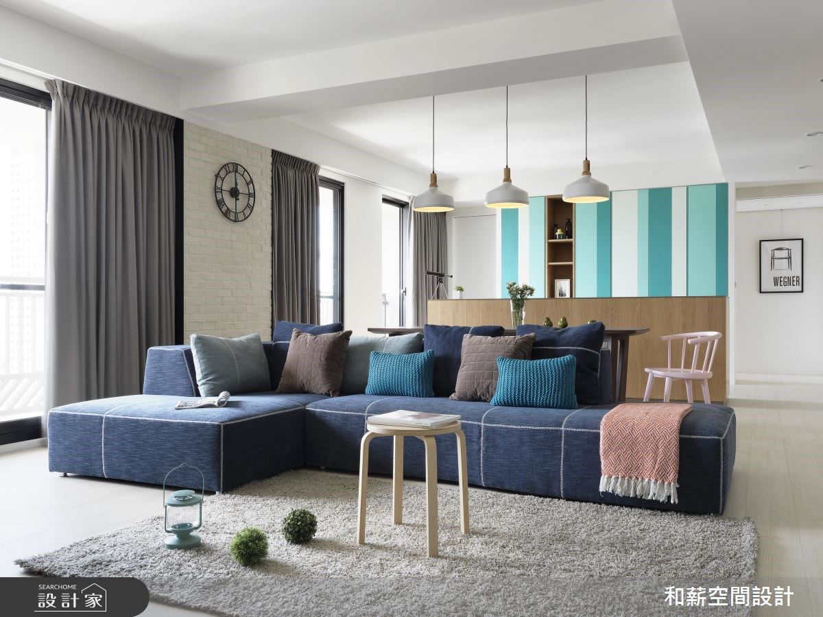 41坪中古屋(5~15年)＿北歐風客廳案例圖片＿和薪室內裝修設計有限公司＿和薪_19之1