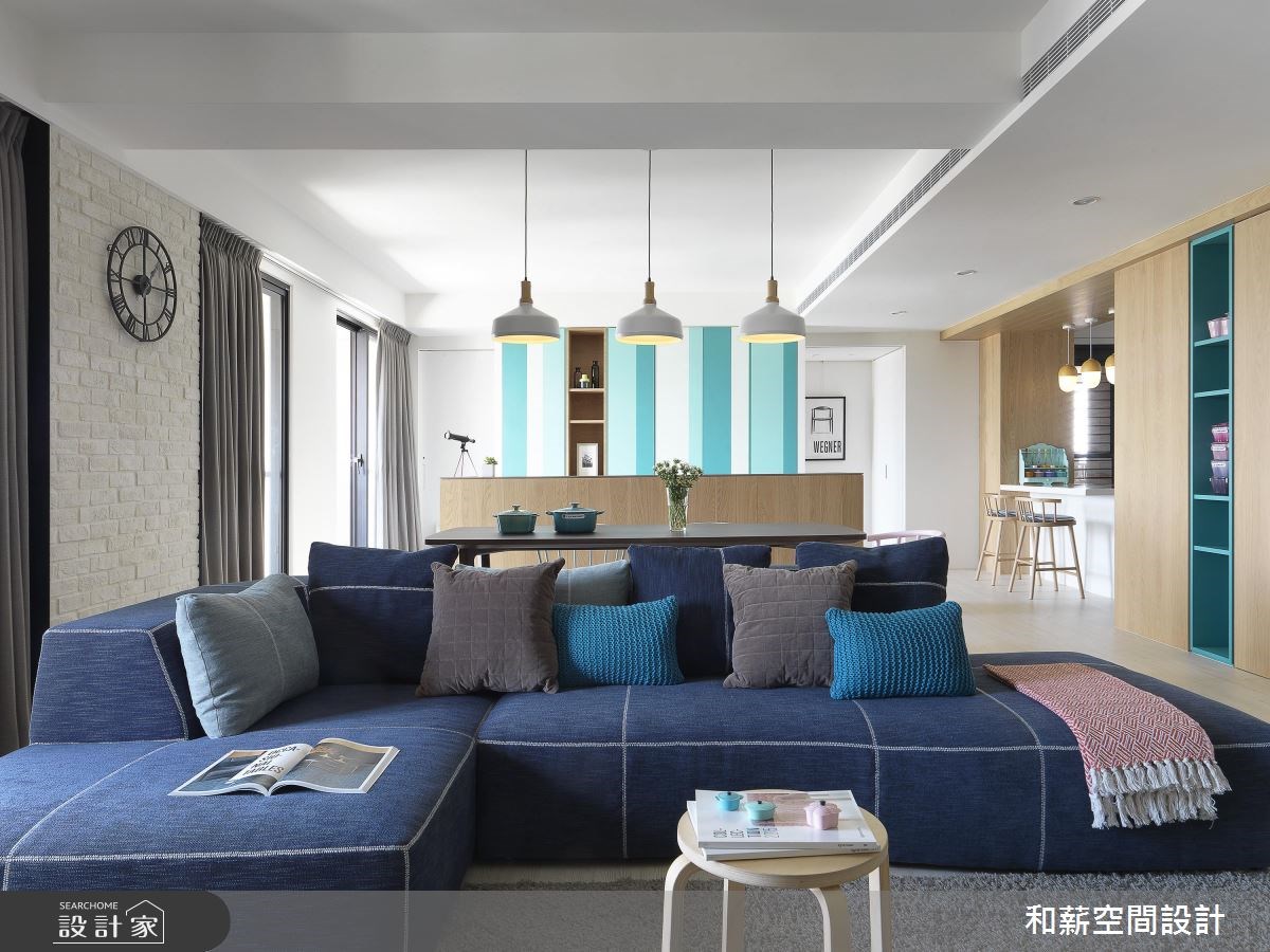41坪中古屋(5~15年)＿北歐風客廳案例圖片＿和薪室內裝修設計有限公司＿和薪_19之2