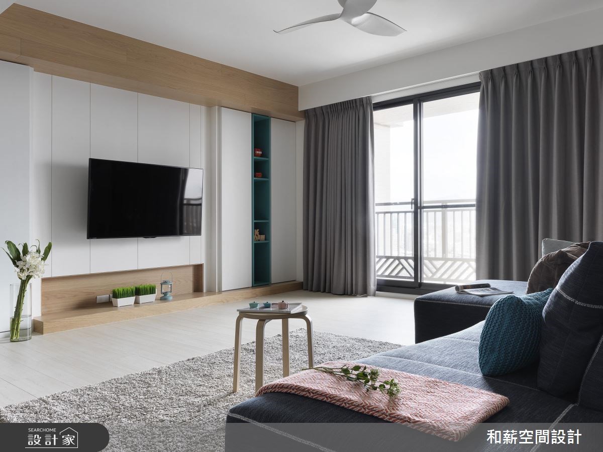 41坪中古屋(5~15年)＿北歐風客廳案例圖片＿和薪室內裝修設計有限公司＿和薪_19之5