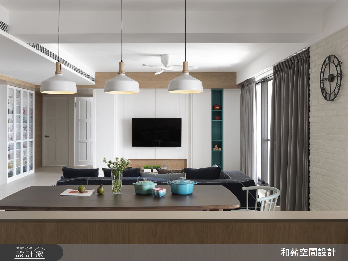 41坪中古屋(5~15年)＿北歐風餐廳案例圖片＿和薪室內裝修設計有限公司＿和薪_19之7