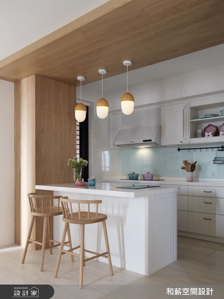 41坪中古屋(5~15年)＿北歐風廚房吧檯案例圖片＿和薪室內裝修設計有限公司＿和薪_19之13