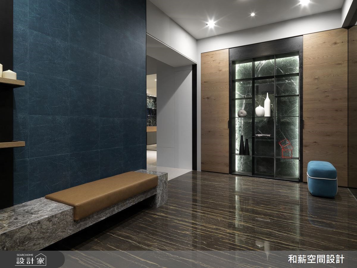 95坪新成屋(5年以下)＿混搭風玄關案例圖片＿和薪室內裝修設計有限公司＿和薪_20之1
