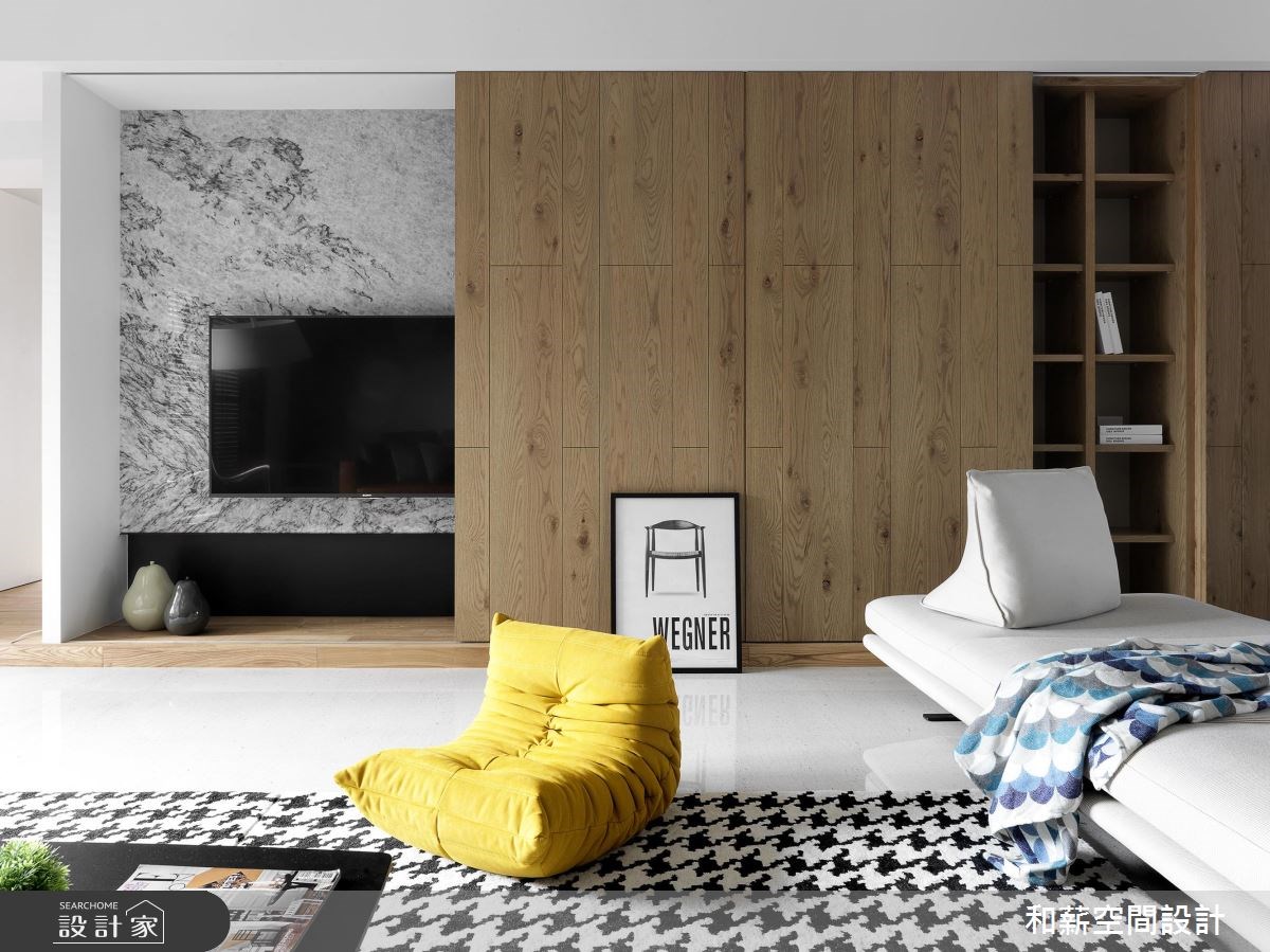 95坪新成屋(5年以下)＿混搭風客廳案例圖片＿和薪室內裝修設計有限公司＿和薪_20之9