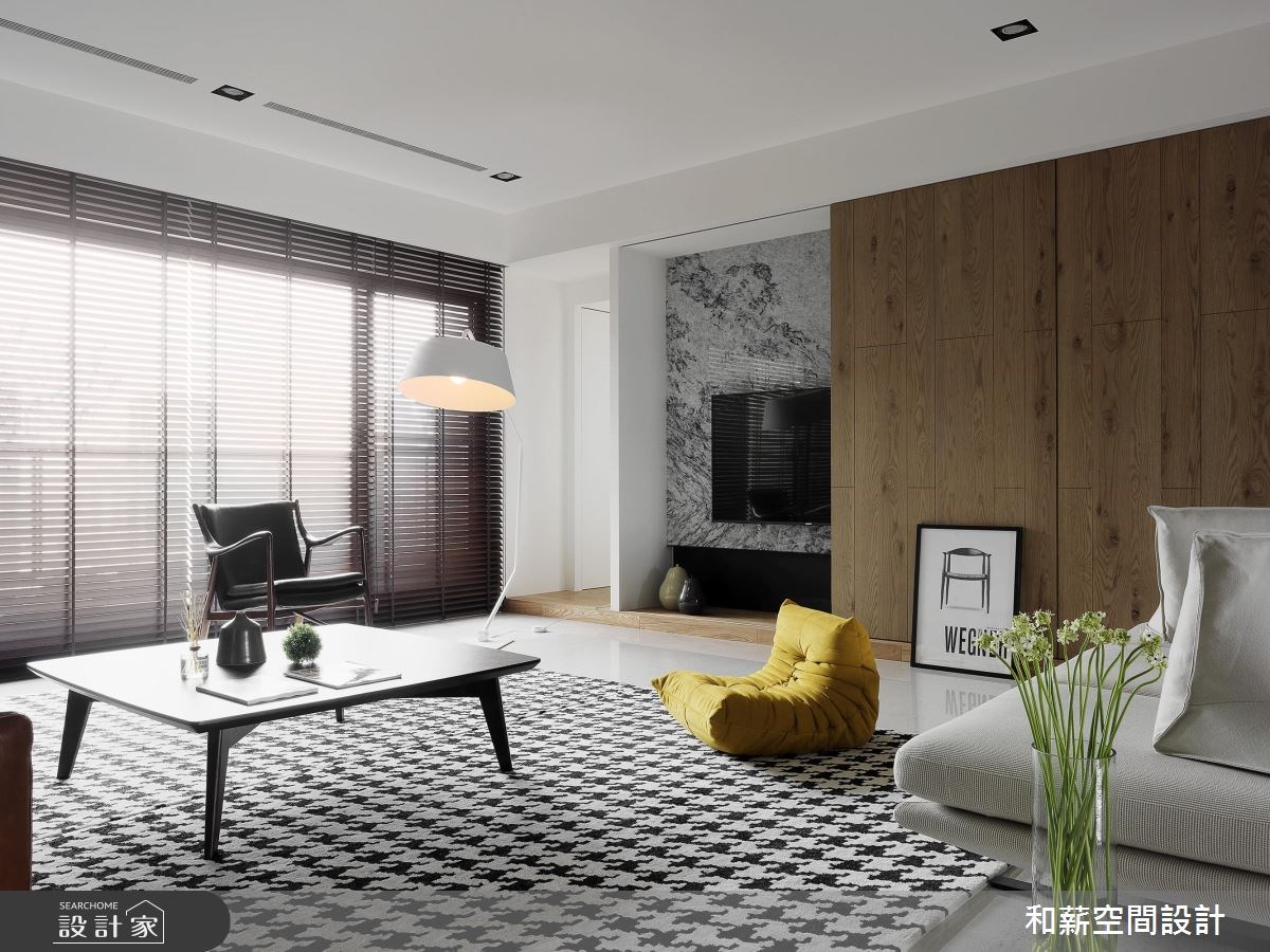 95坪新成屋(5年以下)＿混搭風客廳案例圖片＿和薪室內裝修設計有限公司＿和薪_20之11