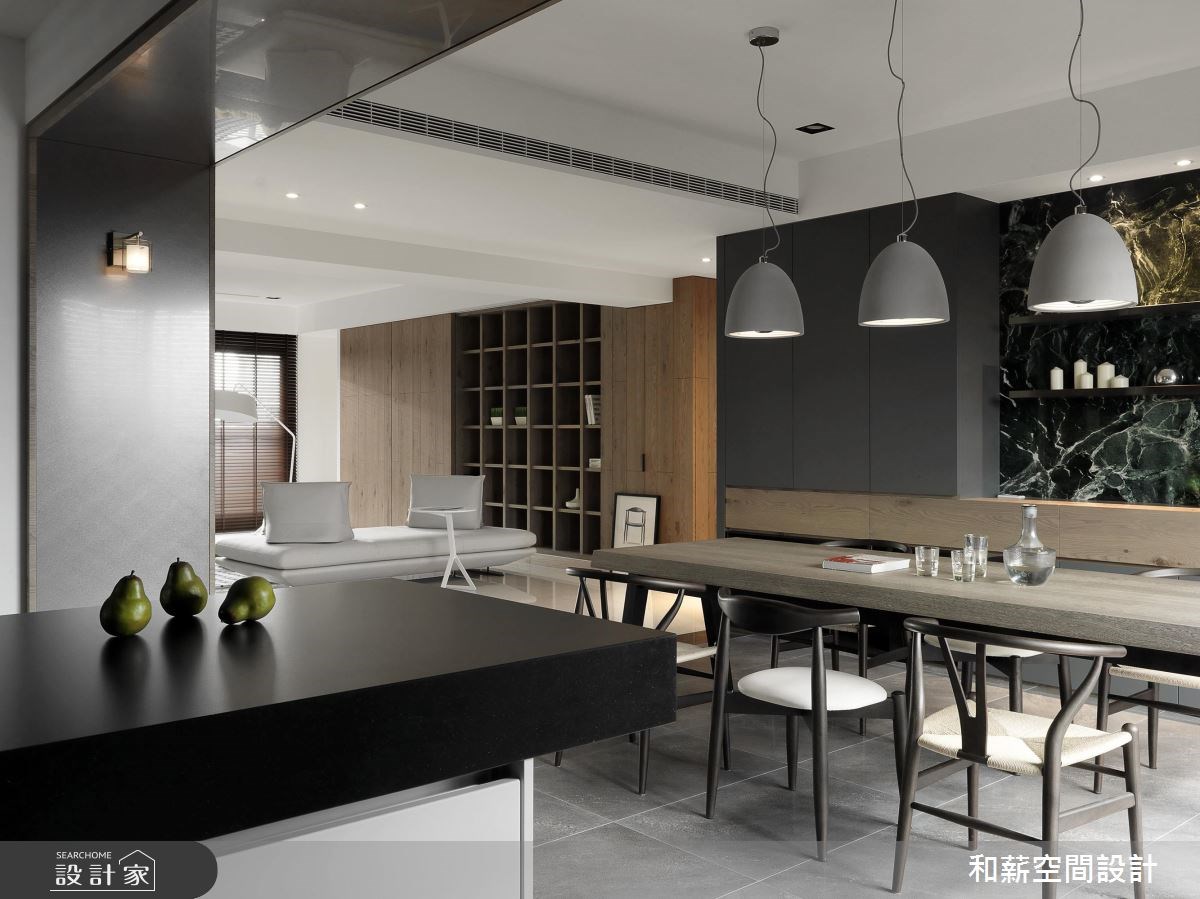 95坪新成屋(5年以下)＿混搭風餐廳案例圖片＿和薪室內裝修設計有限公司＿和薪_20之16