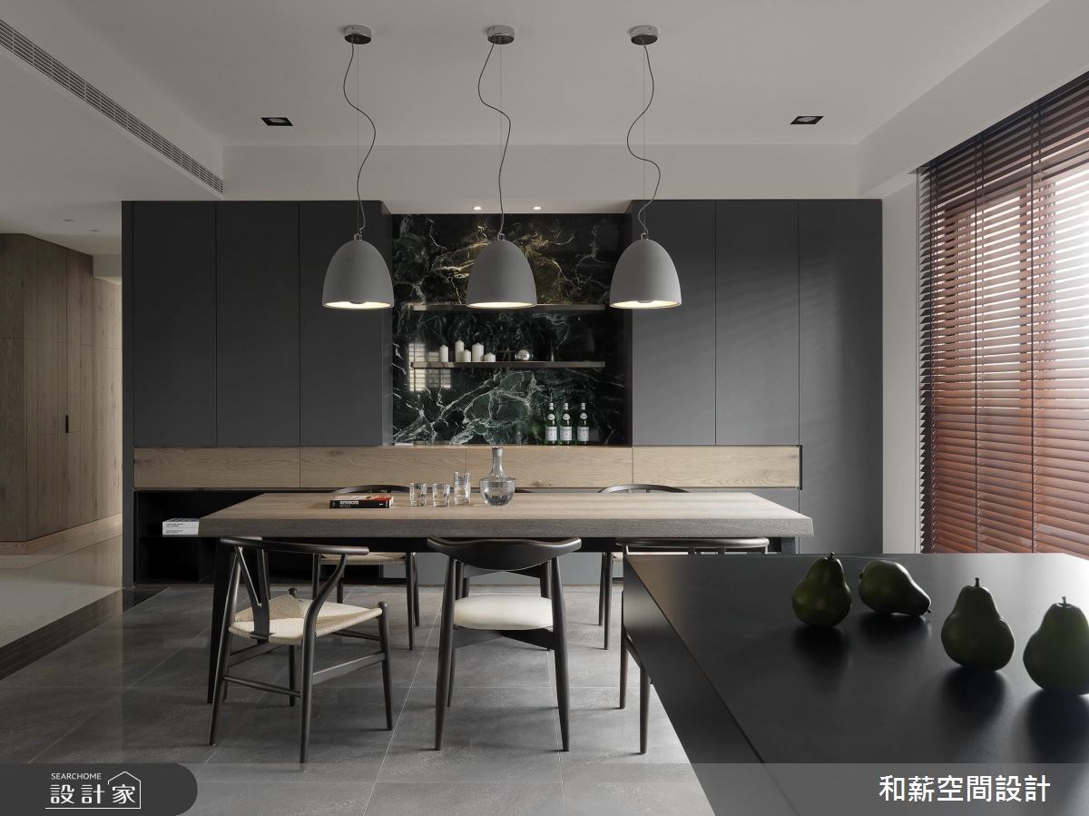 95坪新成屋(5年以下)＿混搭風餐廳案例圖片＿和薪室內裝修設計有限公司＿和薪_20之17