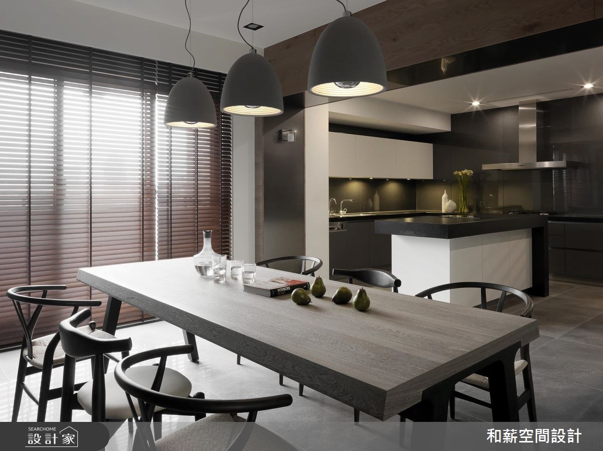 95坪新成屋(5年以下)＿混搭風餐廳廚房案例圖片＿和薪室內裝修設計有限公司＿和薪_20之20