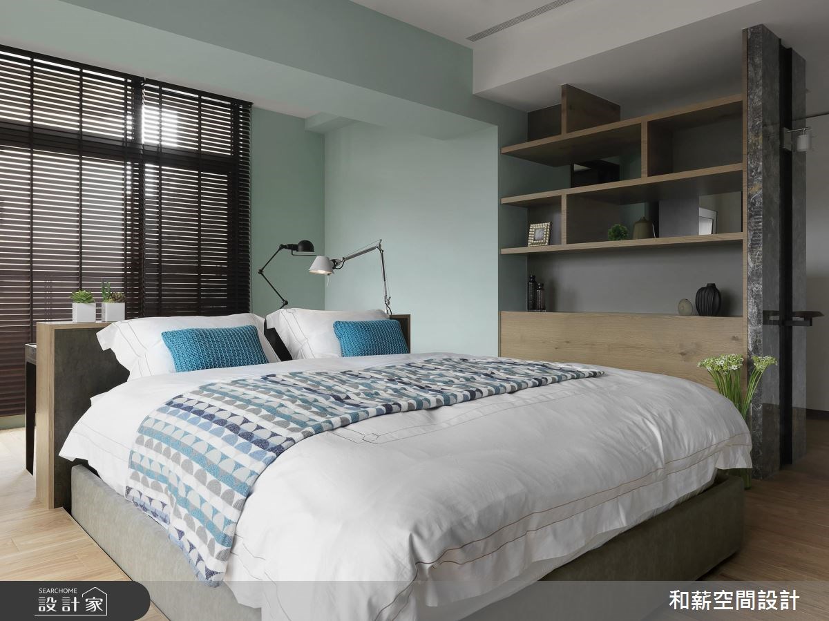 95坪新成屋(5年以下)＿混搭風臥室案例圖片＿和薪室內裝修設計有限公司＿和薪_20之23