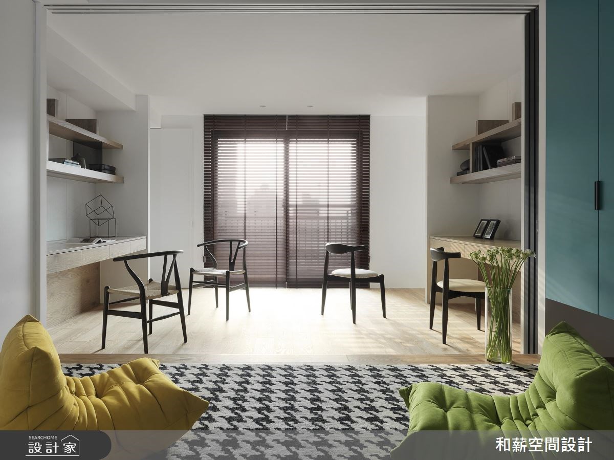 95坪新成屋(5年以下)＿混搭風書房案例圖片＿和薪室內裝修設計有限公司＿和薪_20之34