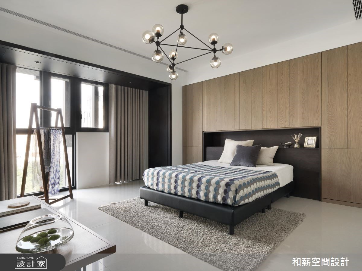 47坪新成屋(5年以下)＿現代風臥室案例圖片＿和薪室內裝修設計有限公司＿和薪_22之9
