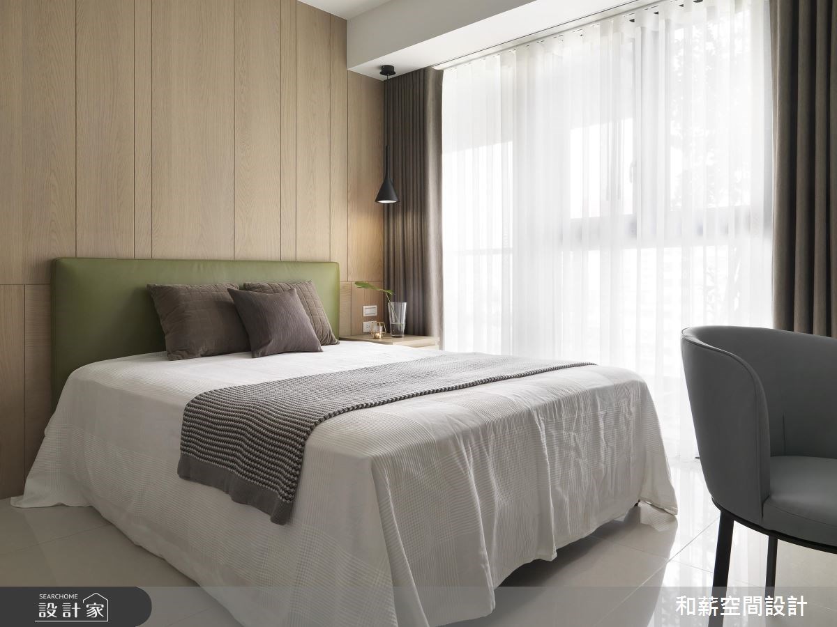 47坪新成屋(5年以下)＿現代風臥室案例圖片＿和薪室內裝修設計有限公司＿和薪_22之11