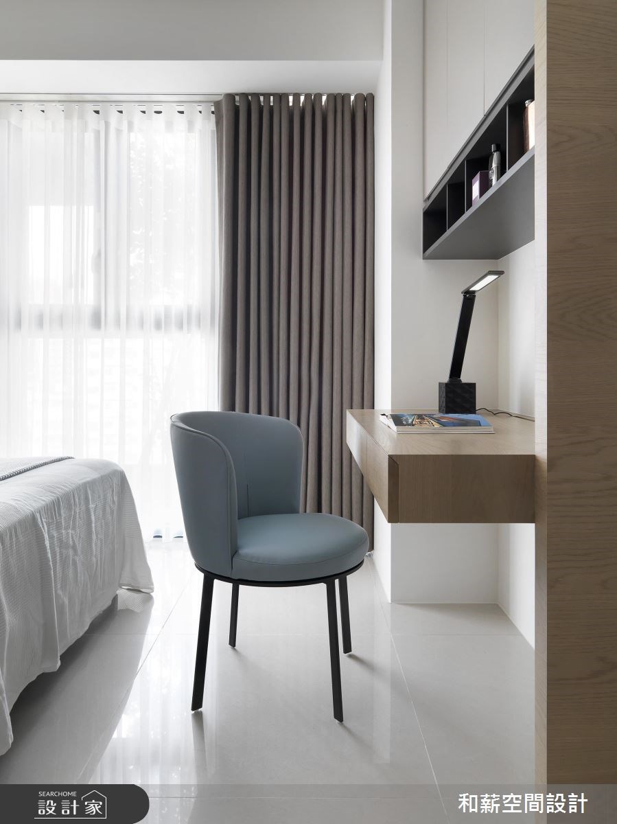 47坪新成屋(5年以下)＿現代風臥室案例圖片＿和薪室內裝修設計有限公司＿和薪_22之13