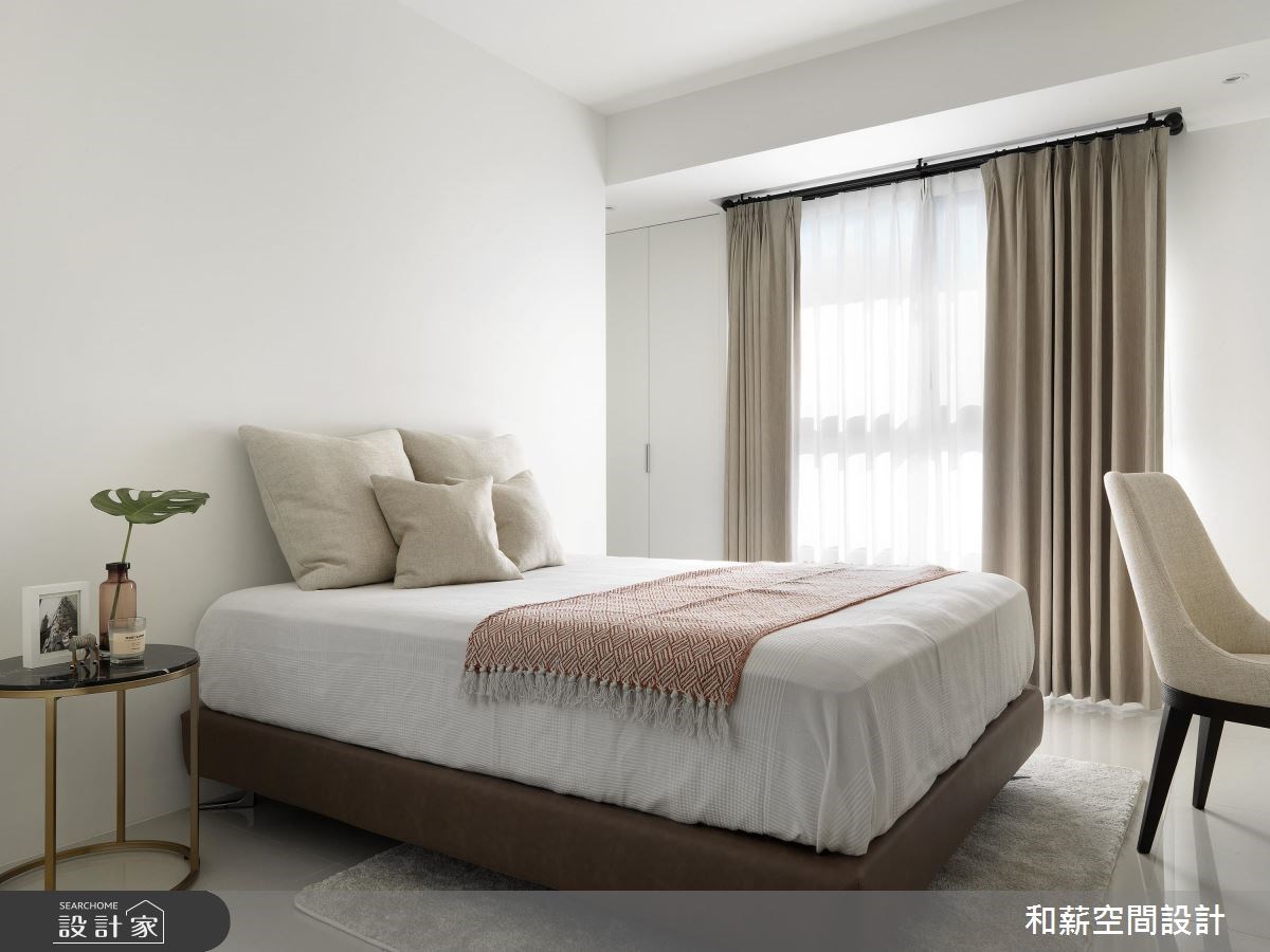 47坪新成屋(5年以下)＿現代風臥室案例圖片＿和薪室內裝修設計有限公司＿和薪_22之15