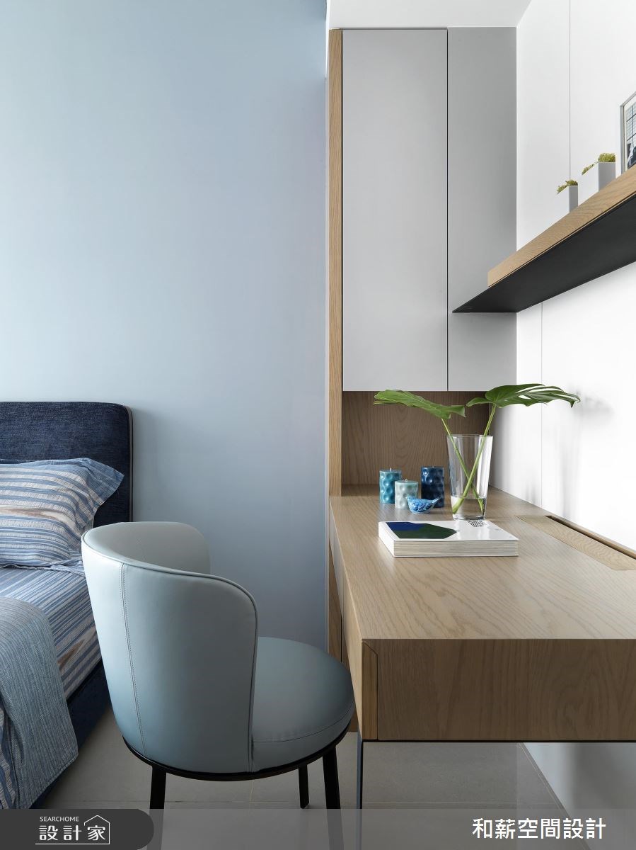 47坪新成屋(5年以下)＿現代風臥室案例圖片＿和薪室內裝修設計有限公司＿和薪_22之19