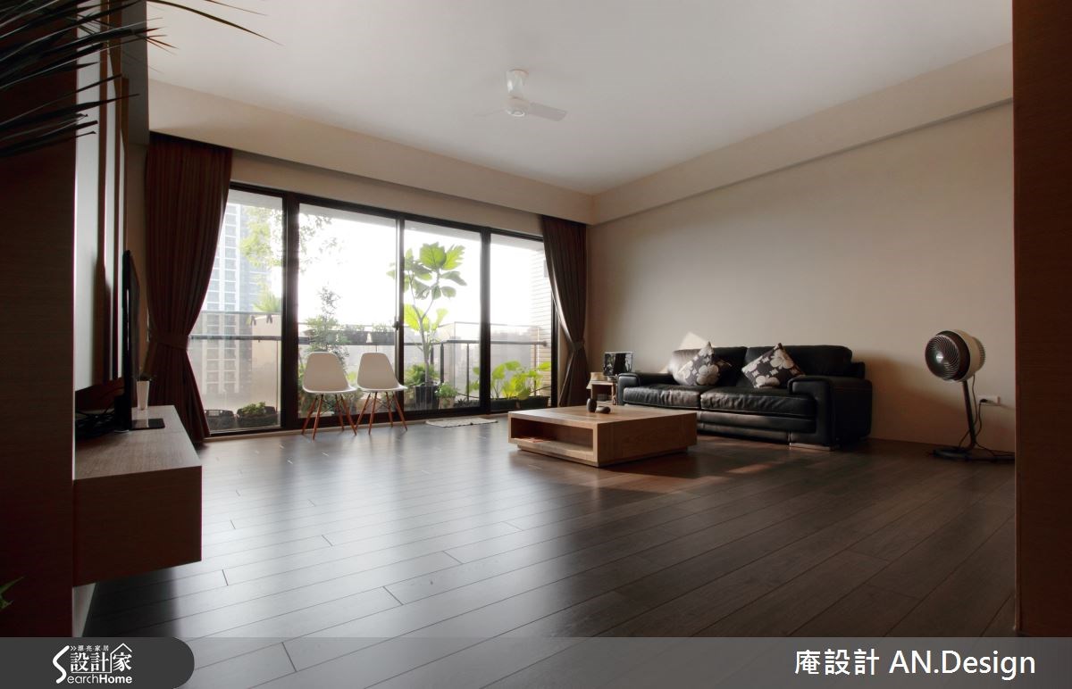 60坪預售屋＿人文禪風客廳案例圖片＿庵設計店＿庵設計_01之4