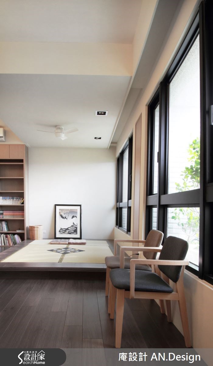 60坪預售屋＿人文禪風和室臥榻案例圖片＿庵設計店＿庵設計_01之5