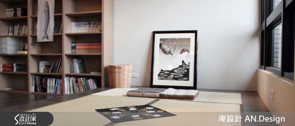 60坪預售屋＿人文禪風和室臥榻案例圖片＿庵設計店＿庵設計_01之9