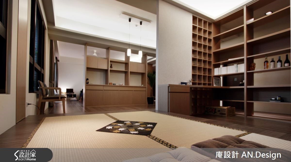 60坪預售屋＿人文禪風和室臥榻案例圖片＿庵設計店＿庵設計_01之10
