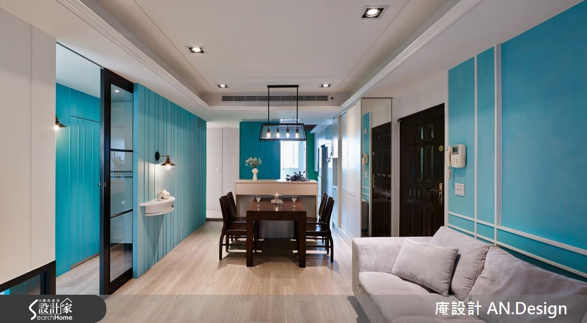 25坪中古屋(5~15年)＿客廳餐廳案例圖片＿庵設計店＿庵設計_02之5