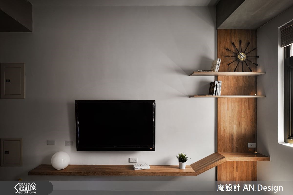 35坪中古屋(5~15年)＿混搭風客廳案例圖片＿庵設計店＿庵設計_04之1