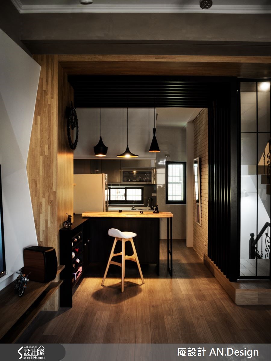 35坪中古屋(5~15年)＿混搭風吧檯案例圖片＿庵設計店＿庵設計_04之17