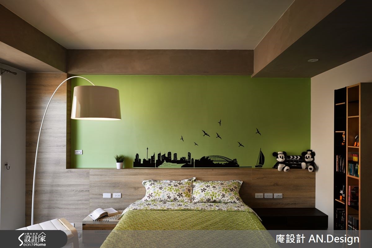 35坪中古屋(5~15年)＿混搭風臥室案例圖片＿庵設計店＿庵設計_04之22