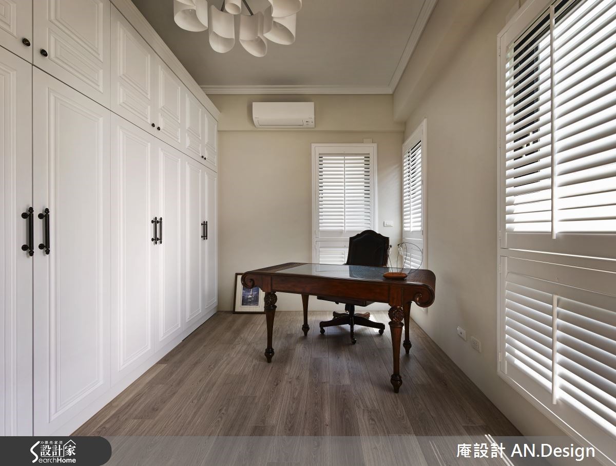 50坪新成屋(5年以下)＿混搭風書房案例圖片＿庵設計店＿庵設計_05之9