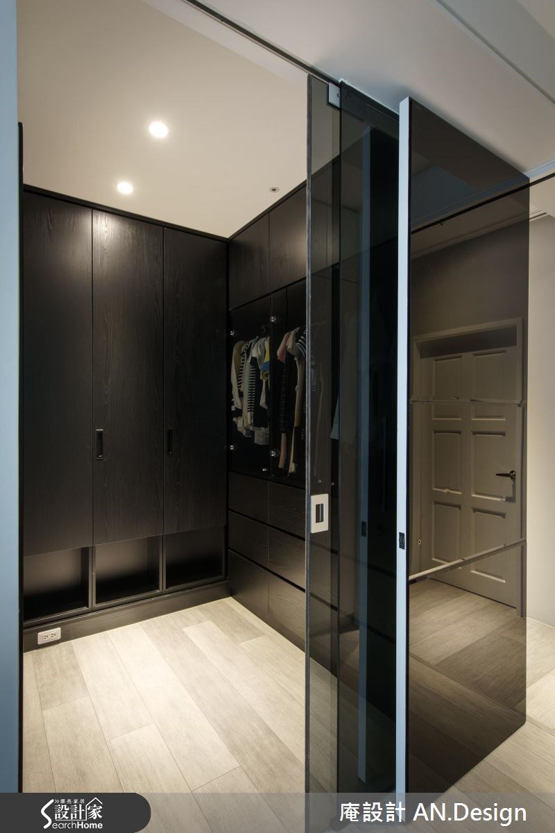 40坪新成屋(5年以下)＿混搭風更衣間案例圖片＿庵設計店＿庵設計_06之11