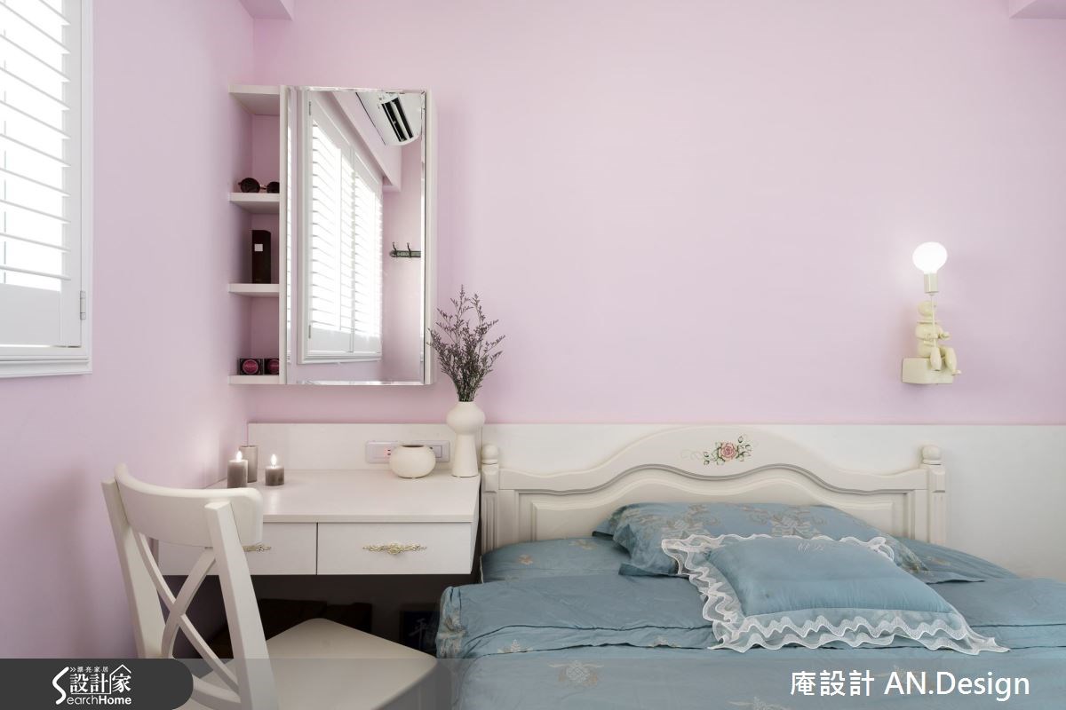 40坪新成屋(5年以下)＿混搭風臥室案例圖片＿庵設計店＿庵設計_06之14